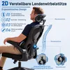 LZQ Ergonomická kancelářská židle, nosnost 150 kg, Náhled obrázku produktu 6