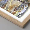 Gerahmtes Poster - Rahmen in heller Eiche - Path Bench Produktbild-Vorschau 2