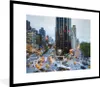 MuchoWow® Gerahmtes Poster New York - Broadway - Taxi 80x60 Produktbild-Vorschau 1