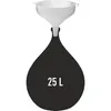 Kunststoff-Trichter mit Sieb 25cm Einfülltrichter Produktbild-Vorschau 2