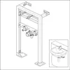 BERNSTEIN Waschbecken-Vorwandelement Montageelement G30014A Produktbild-Vorschau 4