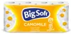 Big Soft Toiletpapier 3-laags 8x150 Camomile Voir les images du produit 1