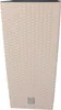 A tall, square planter with a woven texture. Anteprima dell’immagine prodotto