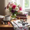 50m Nähgarn Leinen-Garn Leinenzwirn Klöppelgarn Nähfaden Leinengarn Designbild Produktbild-Vorschau
