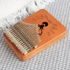 Hochwertige Kalimba aus Mahagoni, Afrikanisches Produktbild-Vorschau 3