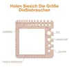 Nadelgrößenmesser Holz – Stricknadel Maßstab für Rund- & Produktbild-Vorschau 3