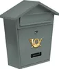 VOREL Briefkasten Graphit mit 2 Schlüsseln - 370x320x105 mm Produktbild-Vorschau 1
