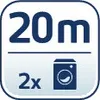 Mobilní sušák na prádlo Leifheit Pegasus 200 Solid Deluxe Náhled obrázku produktu 9