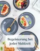 PURE LIVING Geschirrset Ibiza aus Steingut, 24-tlg., für 6 Produktbild-Vorschau 13