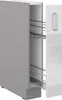 Küche Bianca Weiß Hochglanz Unterschrank 15 cm Produktbild-Vorschau 2
