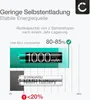 CELLONIC 2x AAA Akku Batterien - 1.2V 1000mAh: lange Produktbild-Vorschau 2