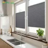 Plissee ohne Bohren, Dunkelgrau 80x120cm Sichtschutz Produktbild-Vorschau 12