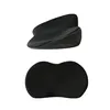 A black car seat cushion shown from two different angles against a white background. Produktbild-Vorschau