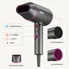 A hairdryer with various attachments and feature callouts. Produktbild-Vorschau