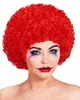 Rote lockige Clown-Perücke | Uni Produktbild-Vorschau 3