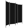 A black room divider is shown against a white background. Anteprima dell’immagine prodotto
