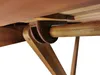 Balkonset, Bistroset, Tisch mit 2 Stühlen, braun Produktbild-Vorschau 4