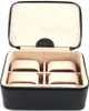 WINDROSE Schmuckschatulle Beluga Watch Box Black schwarz Produktbild-Vorschau 2