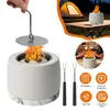 Tisch-Feuerstelle, für Camping, Outdoor, Indoor, Garten, Produktbild-Vorschau 6