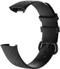 Strap-it Fitbit Charge 3 Armband Silikon (Schwarz) - Große: Produktbild-Vorschau 2