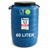 Plasteo 60 L Weithalsfass Lebensmittelecht HDPE Futtertonne Produktbild-Vorschau 1