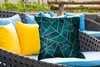 MuchoWow® Outdoor Kissen - Steine - Gold - Luxus - Muster - Produktbild-Vorschau 4