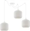 Závěsné svítidlo Spider Riffle White 3-light s bílým Náhled obrázku produktu 1