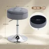 HOMCOM Barhocker, Bistrohocker mit Stauraum, Drehbar Produktbild-Vorschau 3