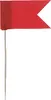 ALCO Markierungsfahne 712 18x10x24mm rot 20 St./Pack. Produktbild-Vorschau 4