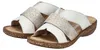 Rieker Ciabatta da donna Bianco/Oro Anteprima dell’immagine prodotto 34