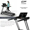 A woman running on a treadmill, with a close-up of the treadmill's console and controls. Anteprima dell’immagine prodotto