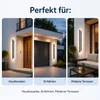 MasterLED LED Außenwandleuchte IP65 150cm Schwarz, Moderne Produktbild-Vorschau 5
