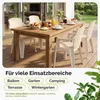 Garronda 4 Stk. Gartenstühle stapelbar Rattan-Optik GD-0254 Produktbild-Vorschau 5