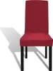 6 x coprisedie stretch dritto Bordeaux Anteprima dell’immagine prodotto 3