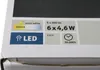 Paulmann LED Deckenlampe Deckenleuchten 6x 4,6W Silber Produktbild-Vorschau 5