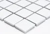 Mosaikfliese Keramik WEISS GLÄNZEND Wand Fliesenspiegel Produktbild-Vorschau 3