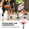 Dunlop Basketballkorb Mit Ständer - Einstellbare Höhe Produktbild-Vorschau 3