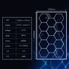 14er-Pack Hexagon LED Deckenleuchte mit Rahmen, 680W LED Produktbild-Vorschau 10