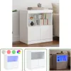 Kredens Living Store z oświetleniem LED biały 60x37x67 cm Podgląd zdjęcia produktu 1