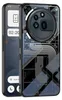 A close-up of a smartphone case with a circuit board design. Produktbild-Vorschau