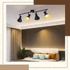 ZMH lampa sufitowa reflektor sufitowy 4 płomienie czarna Podgląd zdjęcia produktu 8