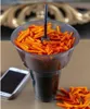 Bicchieri riutilizzabili per bevande e snack con cannucce Anteprima dell’immagine prodotto 7