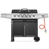 Grill gazowy XXL 6+1  LEHMANN VEGAS ŻELIWNY ruszt ogrodowy Podgląd zdjęcia produktu 3