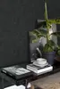 ESTAhome Tapete mit malerischem Effekt Schwarz - 136408 - Produktbild-Vorschau 2