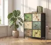 Commode rétro INONEFT avec 6 tiroirs, meuble de rangement Voir les images du produit 1
