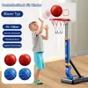 Kinder Basketballstand,70-138cm Kinder Pool Basketball Produktbild-Vorschau 2