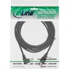 InLine® USB 2.0 A-Stecker / B-Stecker Kabel, schwarz, Produktbild-Vorschau 2
