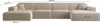 Wohnlandschaft Sofa U-Form CELES PREMIUM in Stoff Artico Produktbild-Vorschau 2