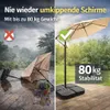 Sonnenschirmständer für Ampelschirme – befüllbare Produktbild-Vorschau 6