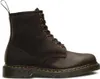 A single brown leather boot is shown against a white background. Voir les images du produit